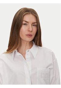 Elisabetta Franchi Koszula CA-092-51E2-V380 Biały Regular Fit. Kolor: biały. Materiał: bawełna #5