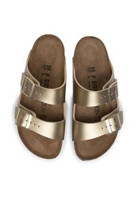 Birkenstock Klapki Arizona Bs 1016111 Złoty. Kolor: złoty. Materiał: skóra #4