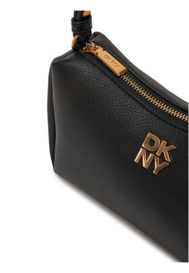 DKNY Torebka R423AE54 Czarny. Kolor: czarny. Materiał: skórzane