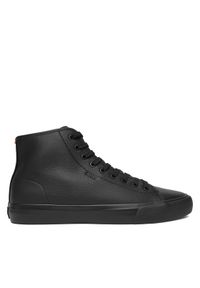 BOSS Sneakersy Aiden 50552847 Czarny. Kolor: czarny. Materiał: skóra