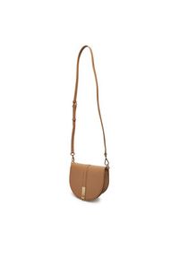 TOMMY HILFIGER - Tommy Hilfiger Torebka Heritage Saddle Bag AW0AW17164 Brązowy. Kolor: brązowy. Materiał: skórzane #5