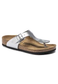 Birkenstock Japonki BIirkenstock Gizeh Kids Bs Jr 1019192 brązowe. Nosek buta: otwarty. Kolor: brązowy. Materiał: polar, zamsz, welur, materiał, syntetyk #2