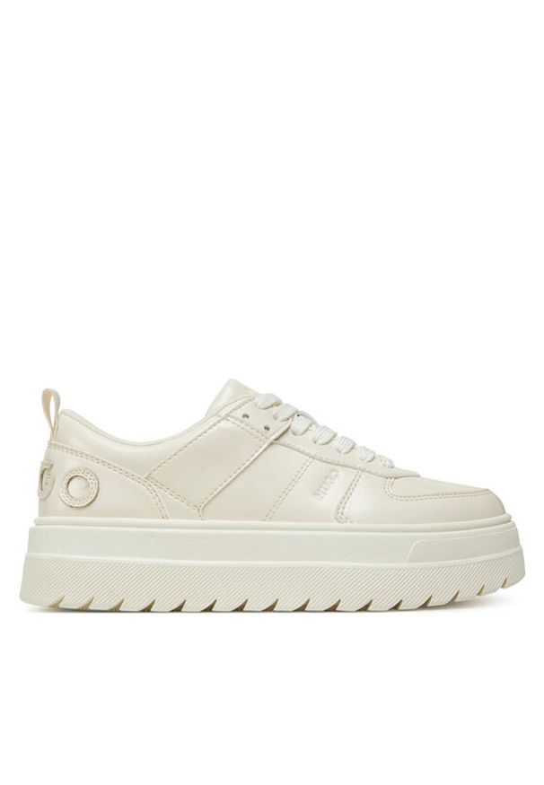 Hugo - HUGO Sneakersy Lyssa 50548151 Biały. Kolor: biały. Materiał: skóra
