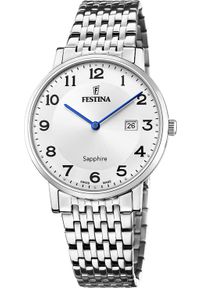 Zegarek Festina Zegarek męski Festina F20018-4 srebrny. Kolor: srebrny #1