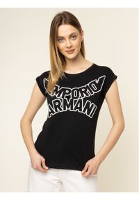 Emporio Armani T-Shirt 3H2T7S 2J53Z 0999 Czarny Slim Fit. Kolor: czarny #1