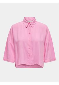 only - ONLY Koszula Lastrid 15307870 Różowy Regular Fit. Kolor: różowy. Materiał: wiskoza