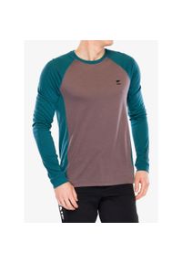 MONS ROYALE - Bluza rowerowa męska Mons Royale Tarn Merino Long Sleeve. Kolor: brązowy. Długość rękawa: długi rękaw