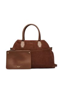 Guess Torebka HWYUSS P6276 Brązowy. Kolor: brązowy. Materiał: zamszowe, skórzane #8