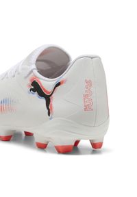 Puma - Buty piłkarskie unisex FUTURE 8 PLAY FG/AG PUMA White Black Glowing Red. Kolor: czerwony, biały, wielokolorowy, czarny. Sport: piłka nożna