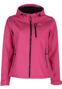 ZUMBA WEAR - Damska Kurtka Softshell Octavia Fuksja - Komfort i Styl. Kolor: różowy. Materiał: softshell. Sport: turystyka piesza