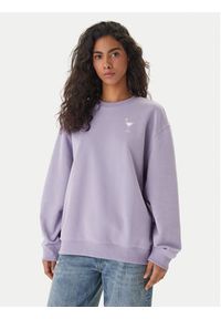 Hugo - HUGO Bluza Classic 50560782 Fioletowy Relaxed Fit. Kolor: fioletowy. Materiał: bawełna #5