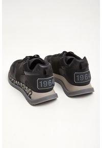 Sneakersy męskie DSQUARED2. Materiał: materiał, skóra. Wzór: aplikacja
