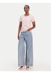 Liu Jo Sport T-Shirt TA6252 JS923 Różowy Regular Fit. Kolor: różowy. Materiał: bawełna. Styl: sportowy #3