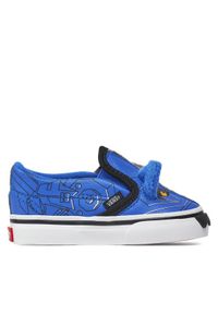 Vans Tenisówki Slip-On V Cyber Wolf VN000BVDY311 Szary. Zapięcie: bez zapięcia. Kolor: szary