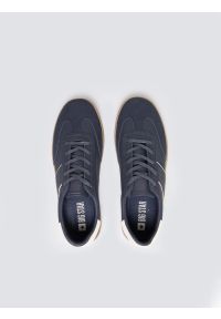 Big-Star - Sneakersy męskie sportowe ze skóry ekologicznej granatowe SS174079 403. Kolor: niebieski. Materiał: skóra ekologiczna. Szerokość cholewki: normalna #3