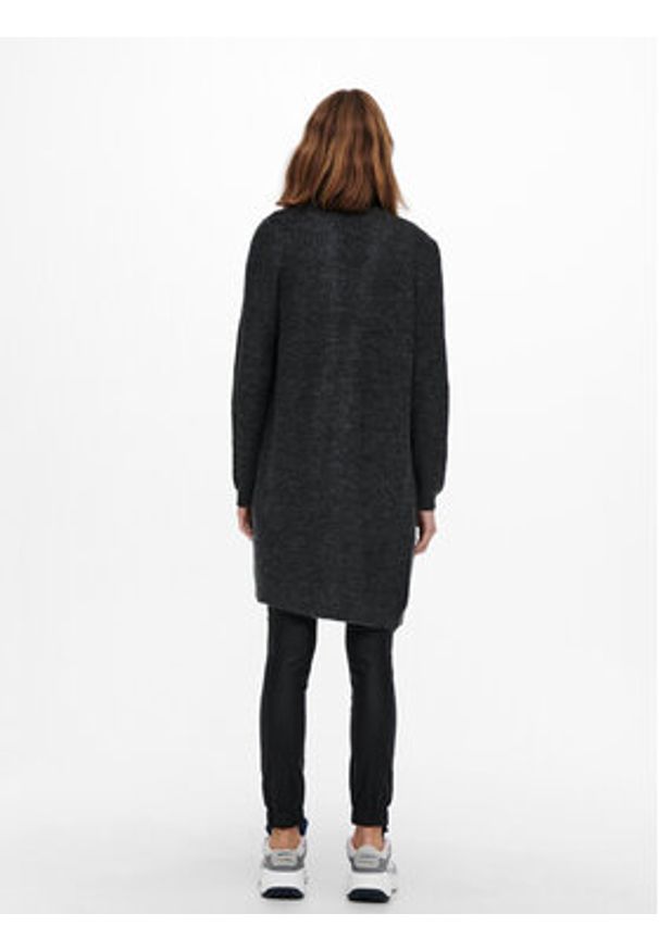 only - ONLY Kardigan 15179815 Szary Regular Fit. Kolor: szary. Materiał: syntetyk