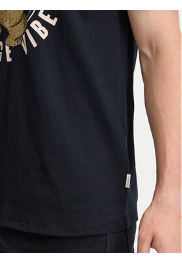 Blend T-Shirt 20717743 Czarny Regular Fit. Kolor: czarny. Materiał: bawełna