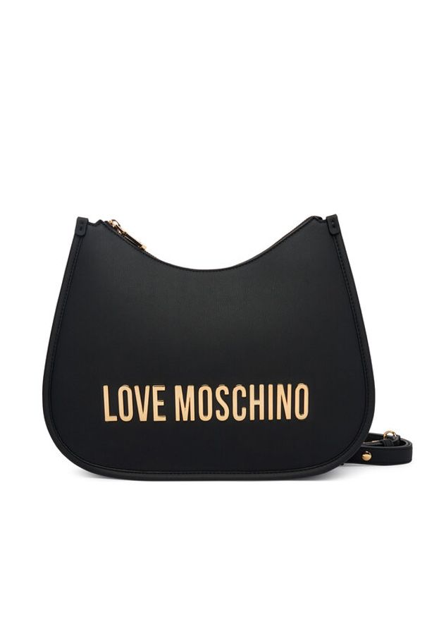 Love Moschino - LOVE MOSCHINO Torebka JC4021PP1OKD0000 Czarny. Kolor: czarny. Materiał: skórzane