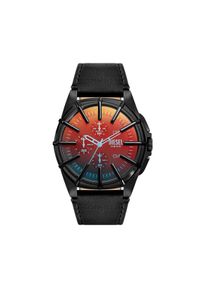 Diesel Zegarek Framed DZ4658 Czarny. Kolor: czarny