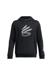 Bluza z kapturem dla dzieci Under Armour Curry Splash. Typ kołnierza: kaptur. Kolor: czarny, biały, wielokolorowy #1
