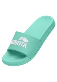 Kubota Klapki Basenowe Basic. Kolor: zielony. Styl: sportowy