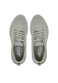 skechers - Skechers Sneakersy 117209/SAGE Zielony. Kolor: zielony. Materiał: materiał #4