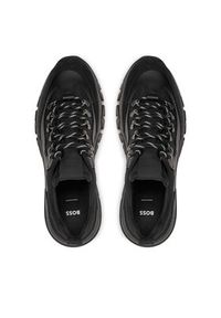 BOSS - Boss Sneakersy Chester Runn Soltny 50523894 Czarny. Kolor: czarny. Materiał: skóra #5