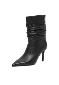 Gino Rossi Botki EO-LUNA-LT681 Czarny. Kolor: czarny. Materiał: zamsz, skóra #2