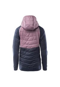 Elbrus - Kurtka Softshellowa Damska Pikowanie. Kolor: różowy, niebieski, wielokolorowy. Materiał: softshell. Sport: turystyka piesza