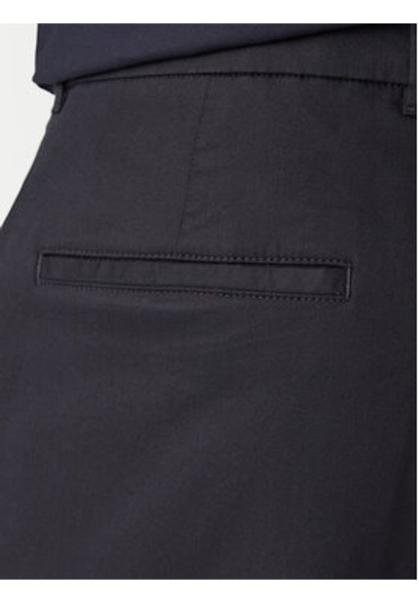 BOSS Spodnie materiałowe C-Perin 50555842 Granatowy Slim Fit. Kolor: niebieski. Materiał: syntetyk