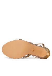 DeeZee Sandały F89725-88 Złoty. Kolor: złoty. Materiał: materiał #2