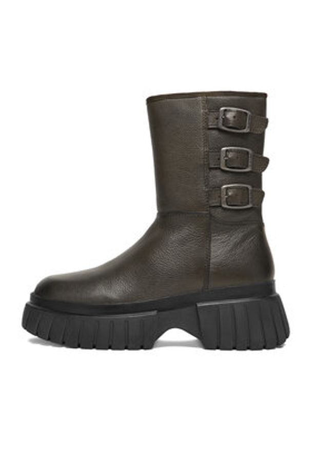 G-Star RAW - G-Star Raw Botki CEO-WI33-CS555-KIWI-13 Zielony. Kolor: zielony. Materiał: skóra