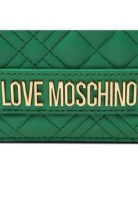 Love Moschino - LOVE MOSCHINO Torebka JC4079PP1GLA0801 Zielony. Kolor: zielony. Materiał: skórzane