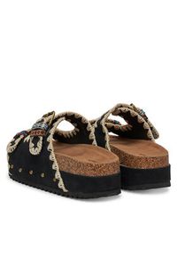 DeeZee Klapki LB-P1684 Czarny. Kolor: czarny. Materiał: syntetyk, materiał
