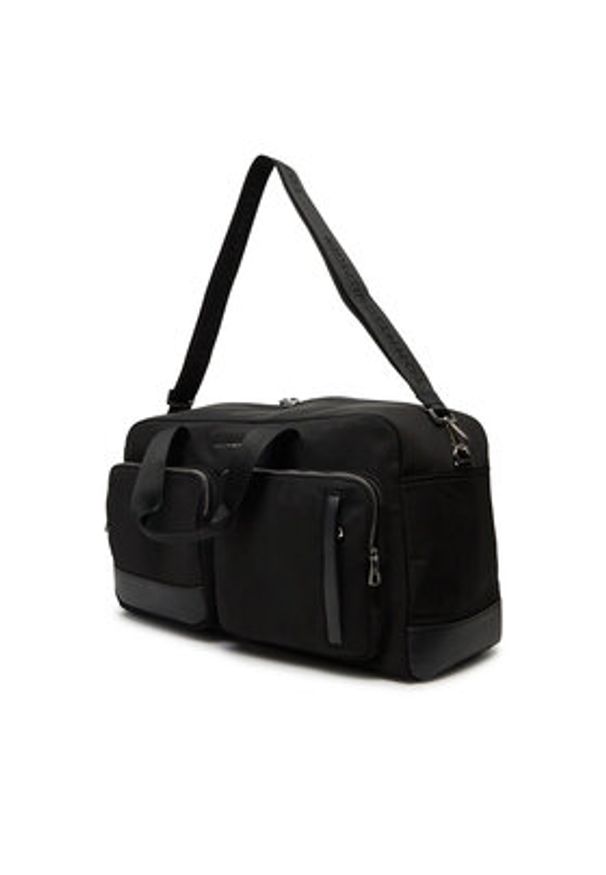 TOMMY HILFIGER - Tommy Hilfiger Torba Th Business Nylon Duffle AM0AM13382 Czarny. Kolor: czarny. Materiał: materiał