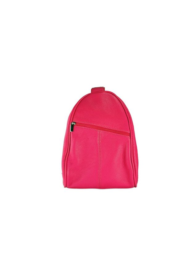 Perfekt Plus - PERFEKT PLUS PL/3 różowy, plecak, torebka damska. Kolor: różowy. Materiał: skóra