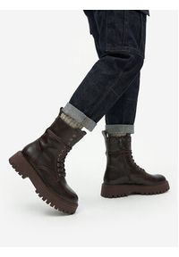 G-Star RAW - G-Star Raw Trzewiki EO-GEDIZ-8090-25 Brązowy. Kolor: brązowy. Materiał: skóra #4