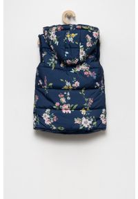 Guess bezrękawnik dwustronny dziecięcy kolor granatowy. Okazja: na co dzień. Typ kołnierza: kaptur. Kolor: niebieski. Długość rękawa: bez rękawów. Styl: casual #2