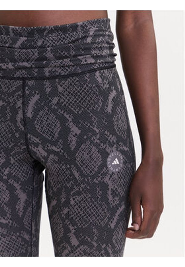 Adidas by Stella McCartney - adidas by Stella McCartney Legginsy Training Rolltop Splitcuff JW4575 Szary Slim Fit. Kolor: szary. Materiał: syntetyk