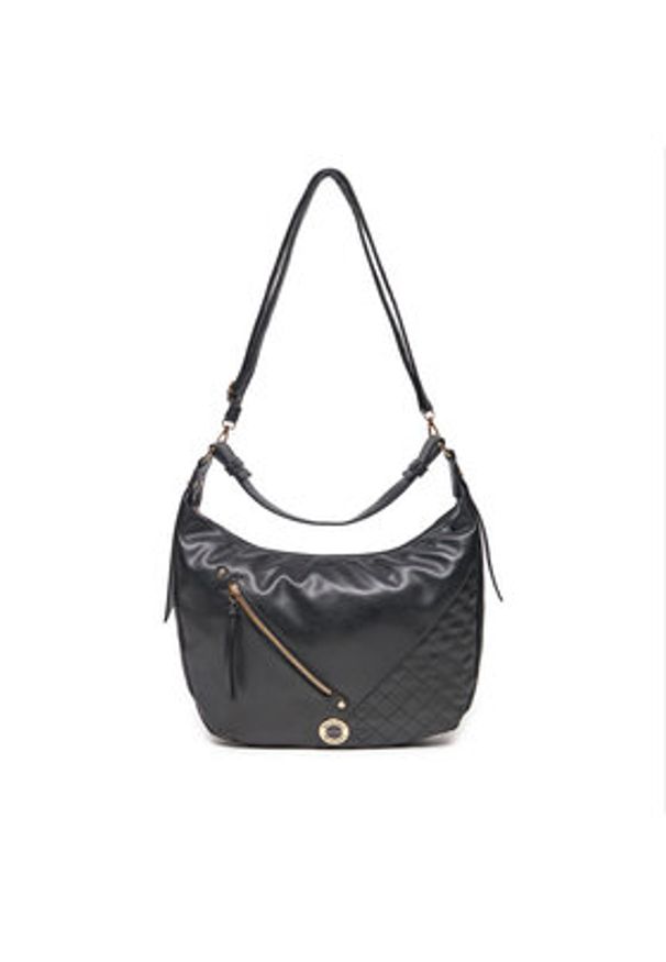 Monnari Torebka BAG2590-020 Czarny. Kolor: czarny. Materiał: skórzane