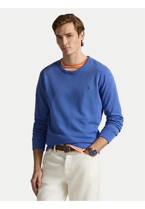 Polo Ralph Lauren Bluza 710A12485004 Niebieski Regular Fit. Typ kołnierza: polo. Kolor: niebieski. Materiał: bawełna