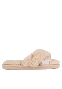 MEXX Kapcie MI002004343W Beżowy. Kolor: beżowy. Materiał: materiał