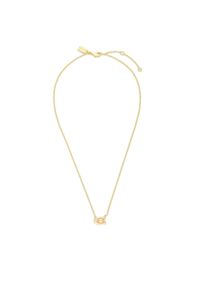 Coach Naszyjnik Pearl Signature C Pendant Necklace 37341916GLD651 Złoty. Materiał: metalowe. Kolor: złoty