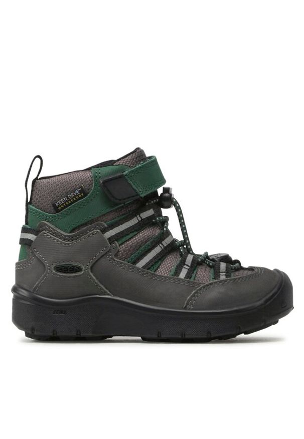 keen - Keen Trekkingi Hikeport 2 Sport Mid Wp 1026604 Szary. Kolor: szary. Materiał: skóra. Styl: sportowy