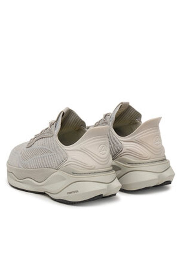 Clarks Sneakersy Pace Rise 26187372 Szary. Kolor: szary. Materiał: materiał