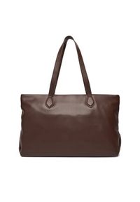 Love Moschino - LOVE MOSCHINO Torebka JC4358PP0NKN0313 Brązowy. Kolor: brązowy. Materiał: skórzane #4