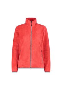 Bluza damska turystyczna CMP 38P1536. Okazja: na co dzień. Kolor: czerwony. Styl: casual, sportowy. Sport: turystyka piesza #1