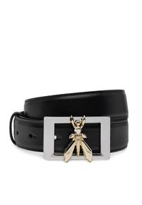 Patrizia Pepe Pasek Damski 8W0054/L048-K118 Czarny. Kolor: czarny. Materiał: skóra #1