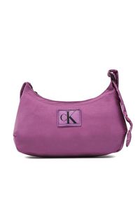 Calvin Klein Jeans Torebka City Nylon Round Shoulder23 K60K610333 Fioletowy. Kolor: fioletowy #1
