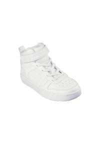 skechers - Buty do chodzenia dla dzieci Skechers Smooth Street Vorr. Kolor: biały. Materiał: syntetyk, materiał. Szerokość cholewki: normalna. Model: Skechers Sport. Sport: turystyka piesza